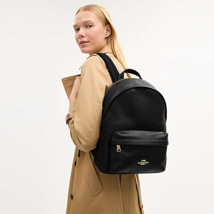 Coach Taylor Small Backpack In Lux Pebbled Leather