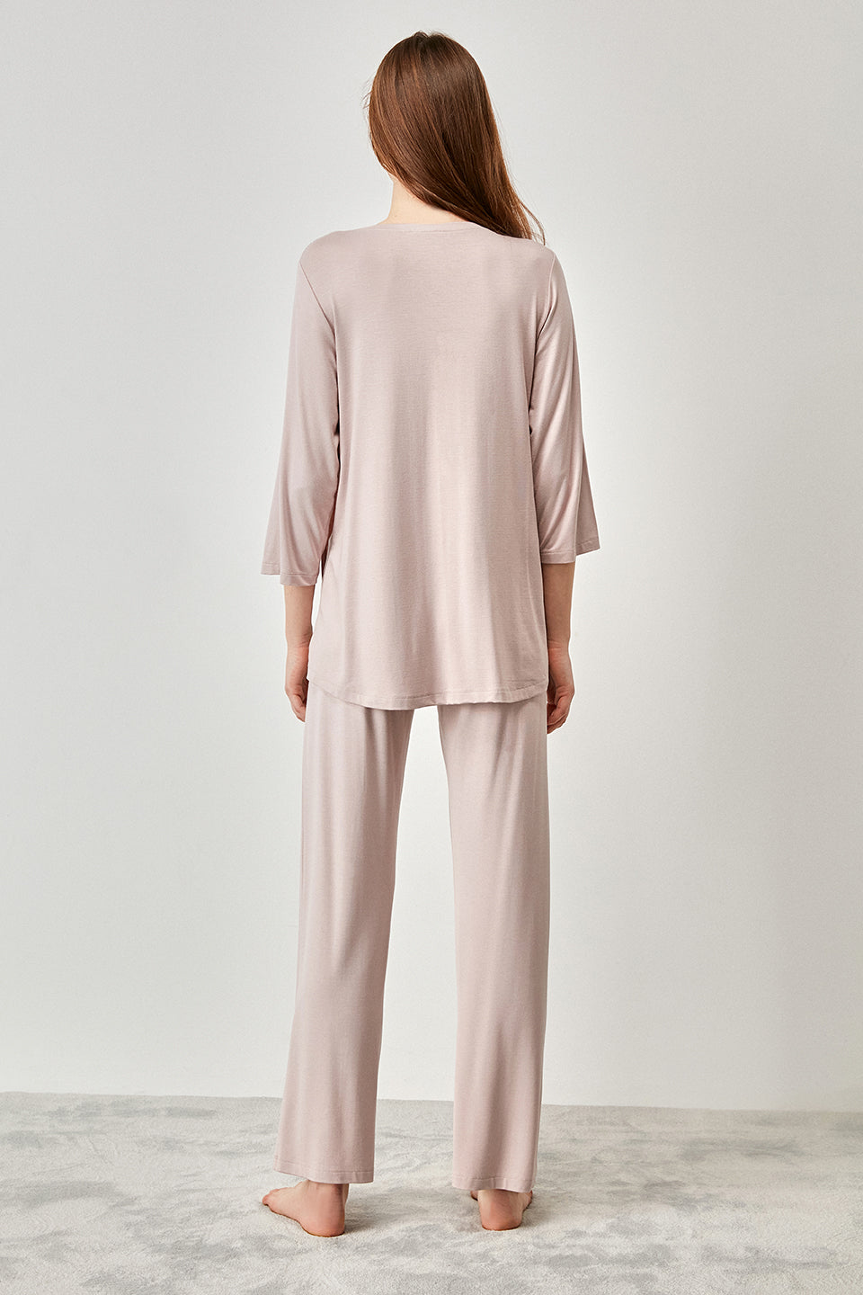 Catherine's Women's Maternity & Nursing Solid Pajama Set