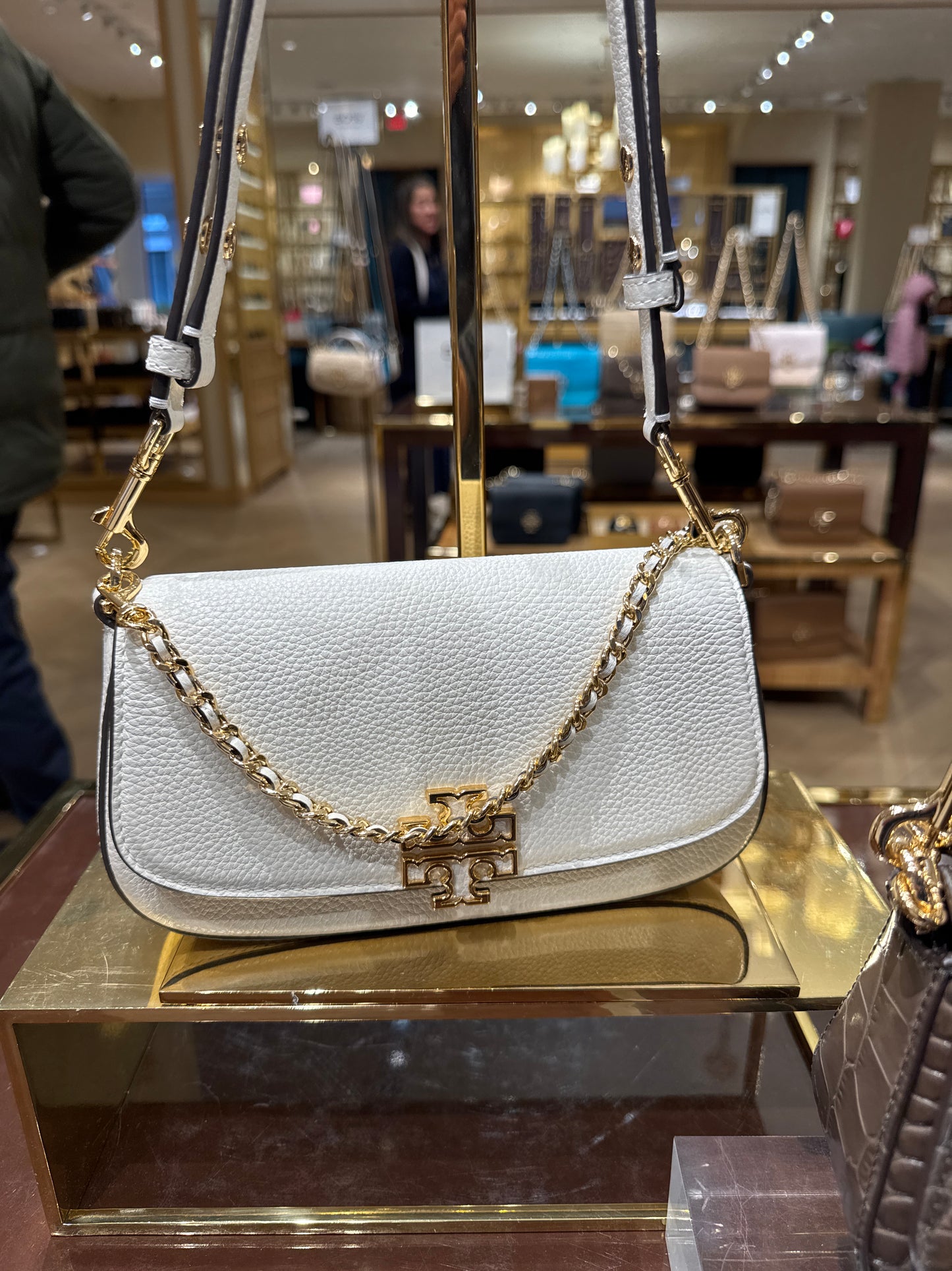 Tory Burch Britten Convertible Crossbody (With Double Strap)