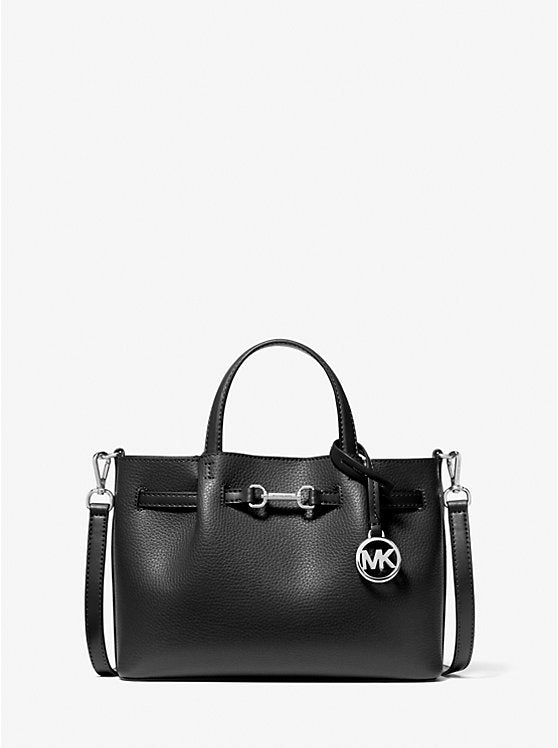 Michael Kors Carson Small Pebbled Leather Satchel