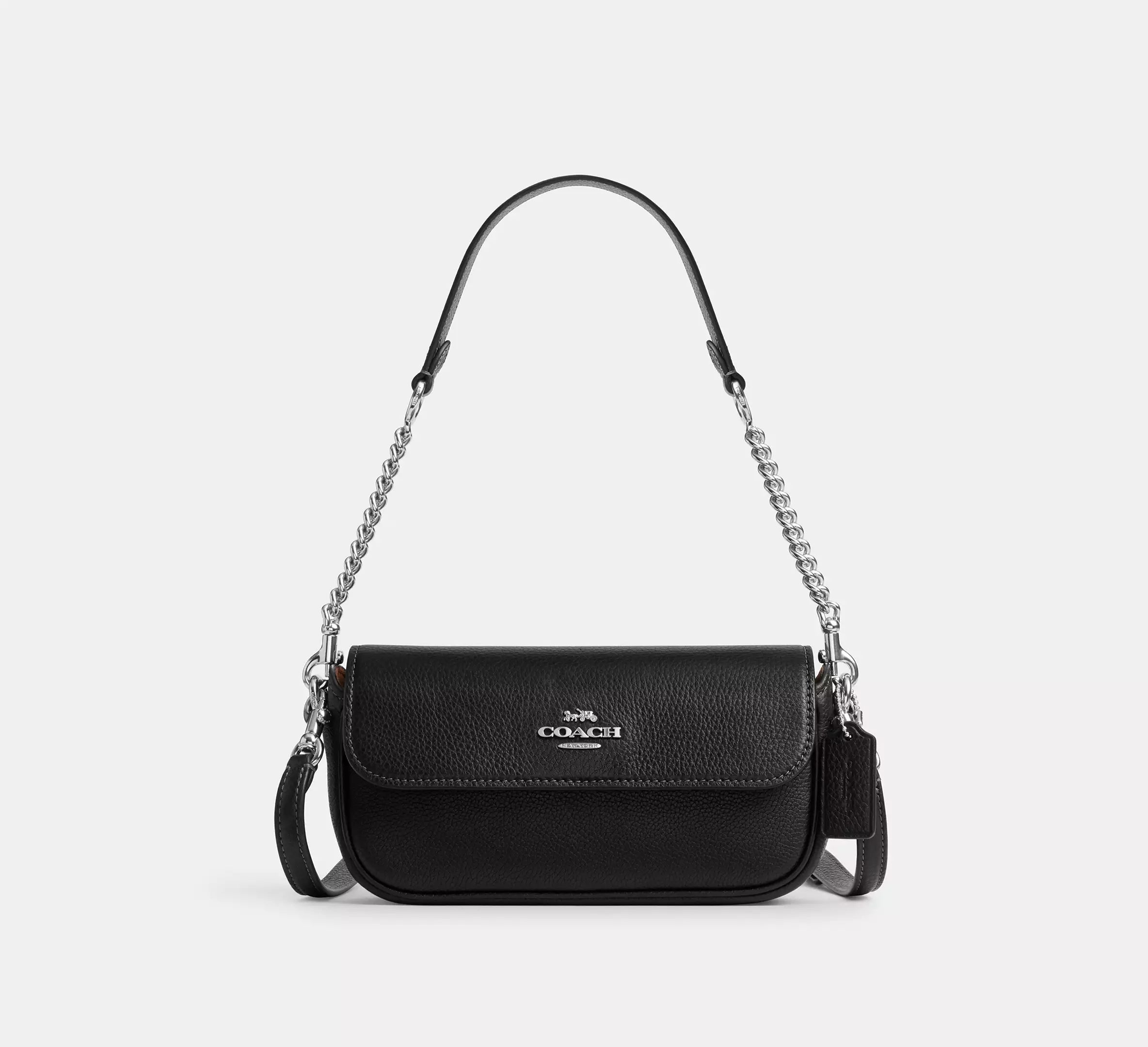 Coach Hailey Flap Bag In Signature Canvas - Main Image