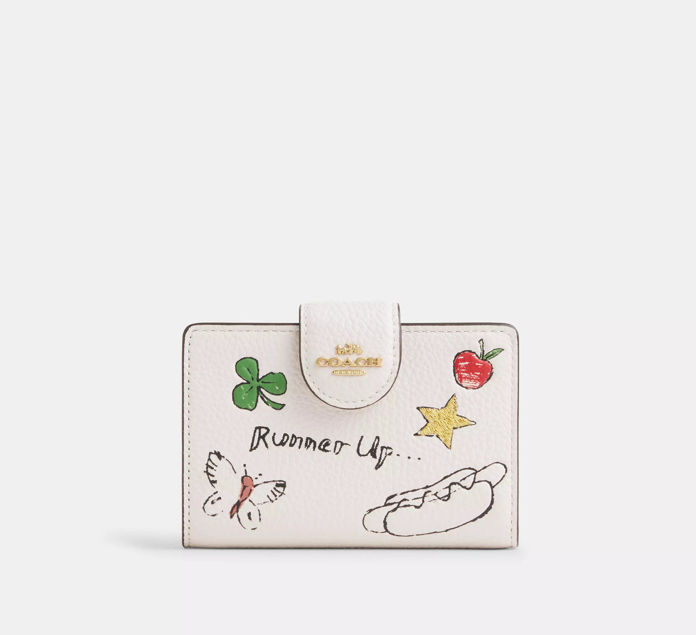 Coach Medium Corner Zip Wallet