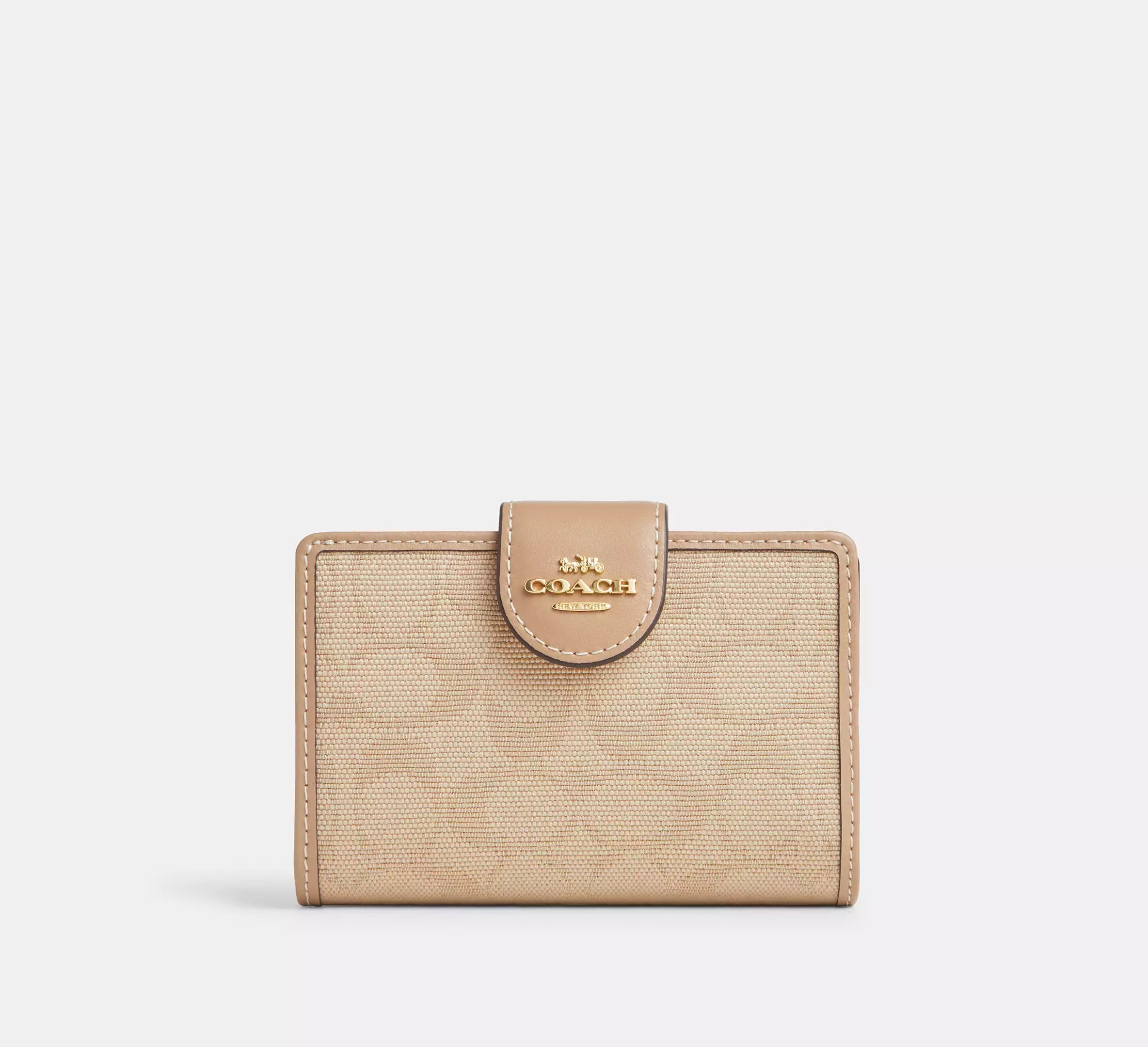 Coach Medium Corner Zip Wallet