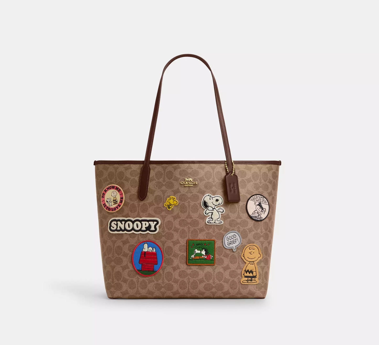 Coach City Tote Bag In Signature Canvas