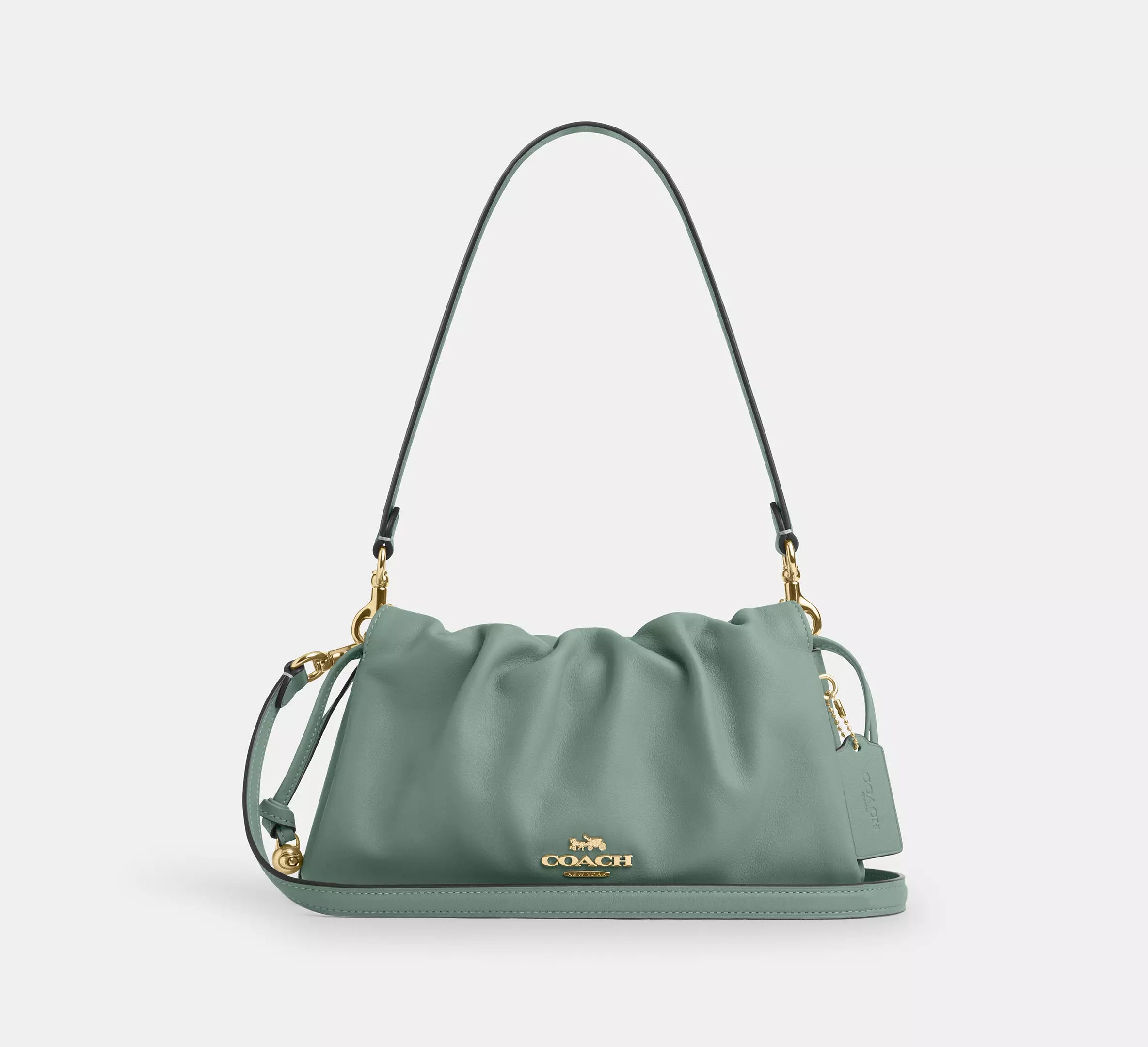Coach Faye Shoulder Bag With Ruching