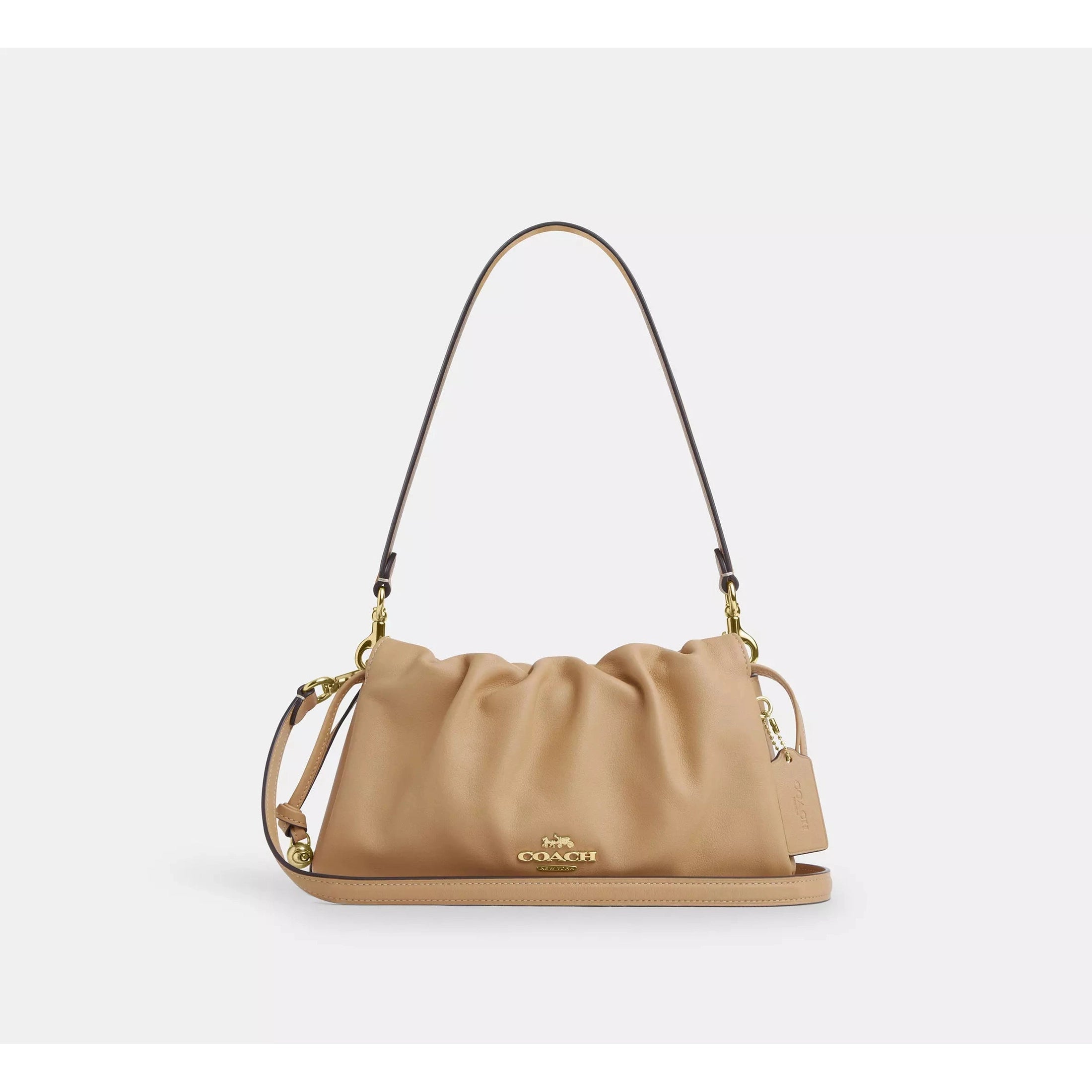 Coach Faye Shoulder Bag With Ruching