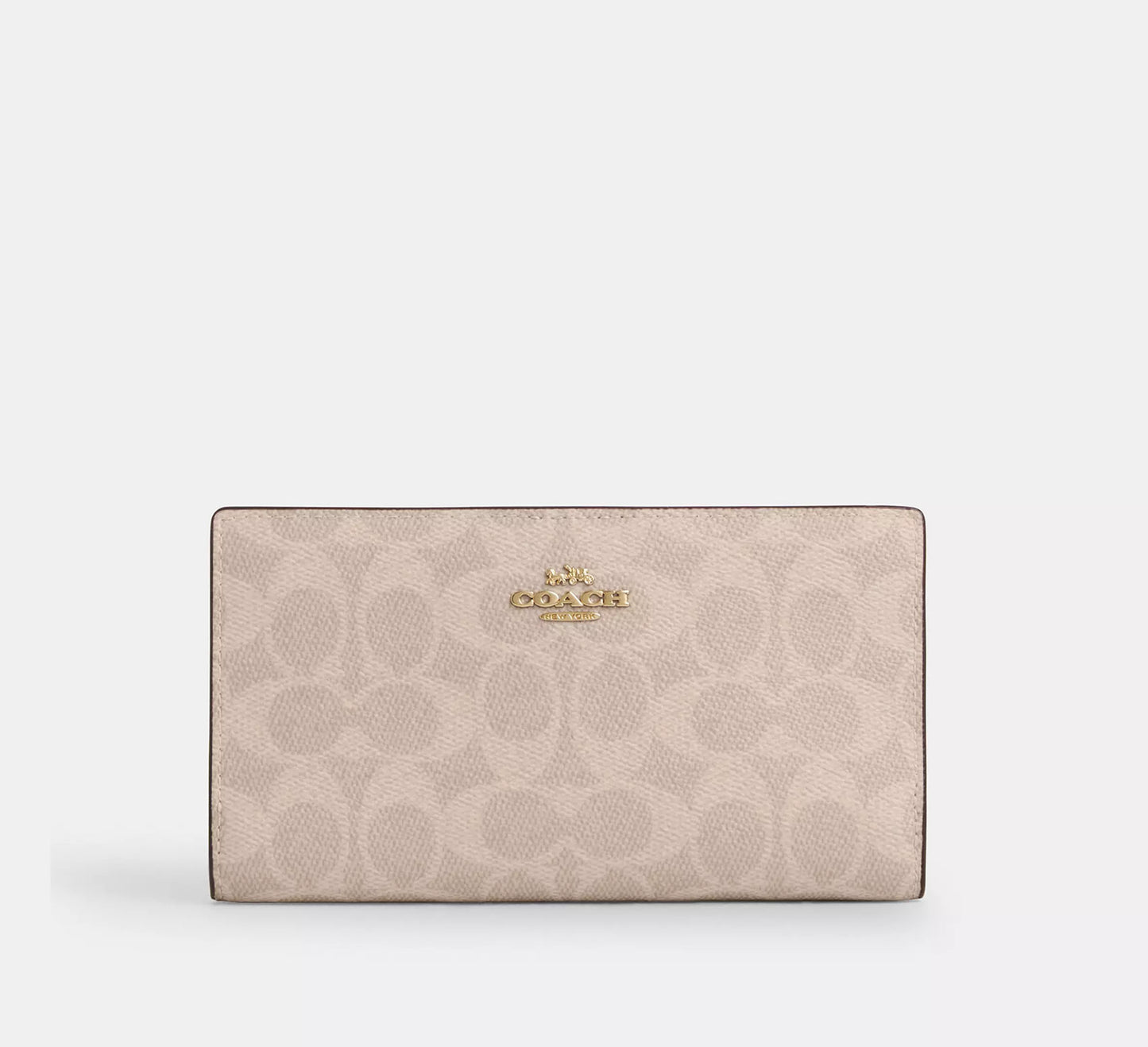 Coach Phone Wallet In Colorblock Signature Canvas