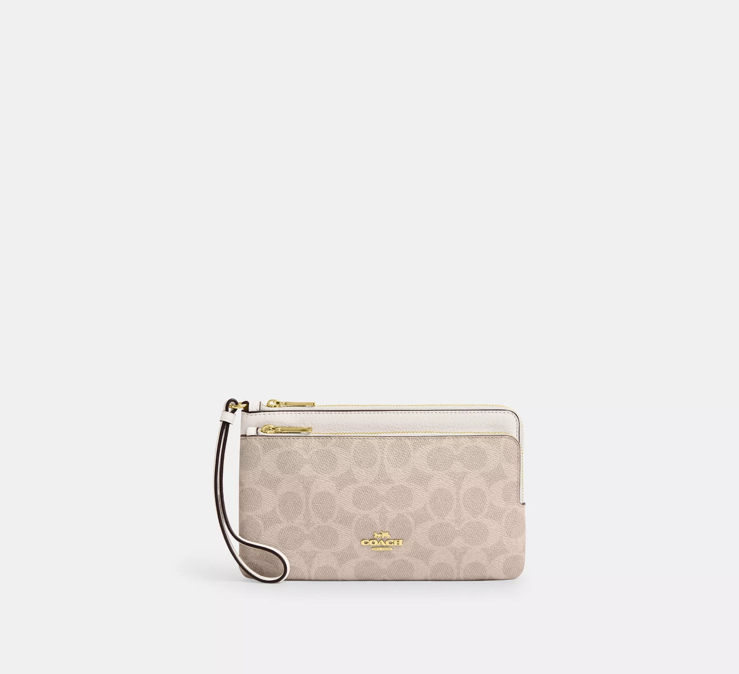 Coach Double Zip Wallet
