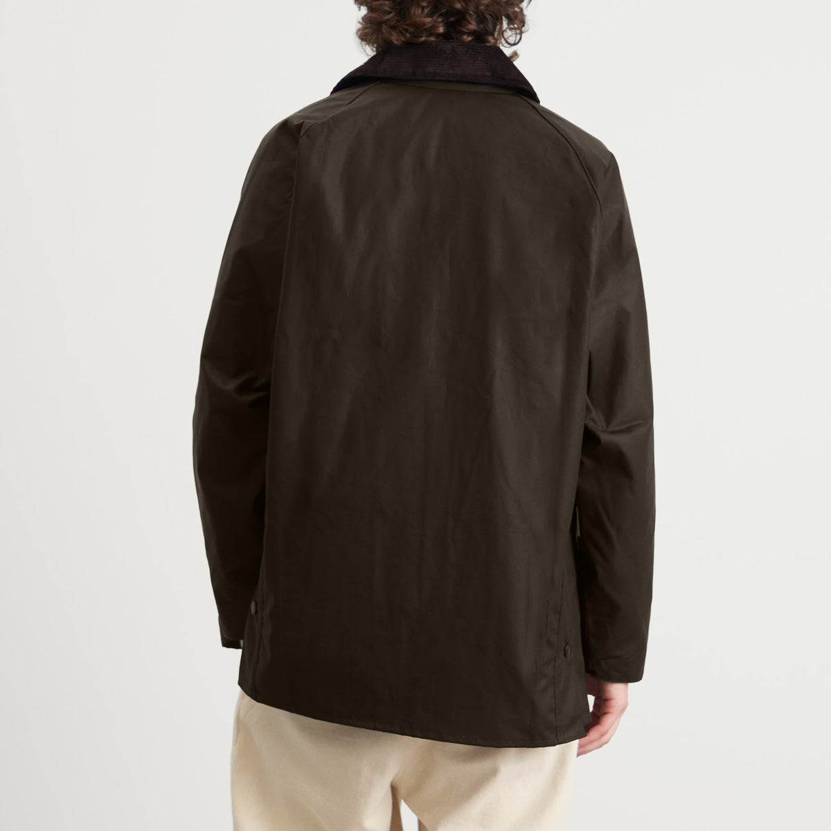 Barbour Men's Classic Bedale Waxed Cotton Jacket – Olive