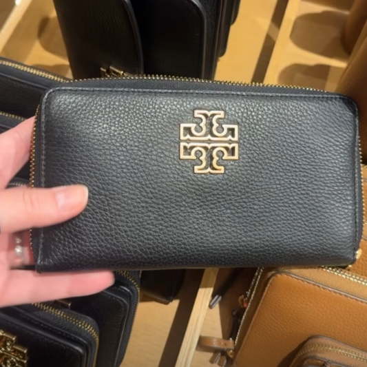 Tory Burch Britten Zip Continental Cüzdan