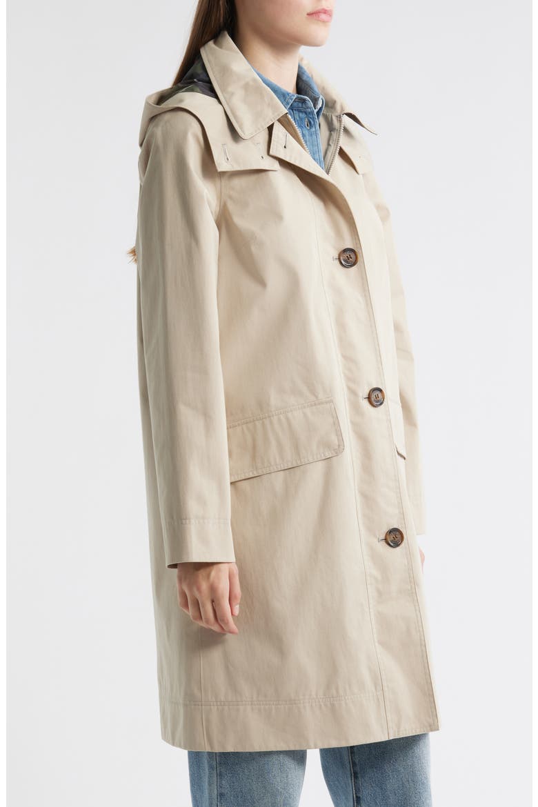 Barbour Women's Hebrides Longline Waterproof Jacket with Removable Hood