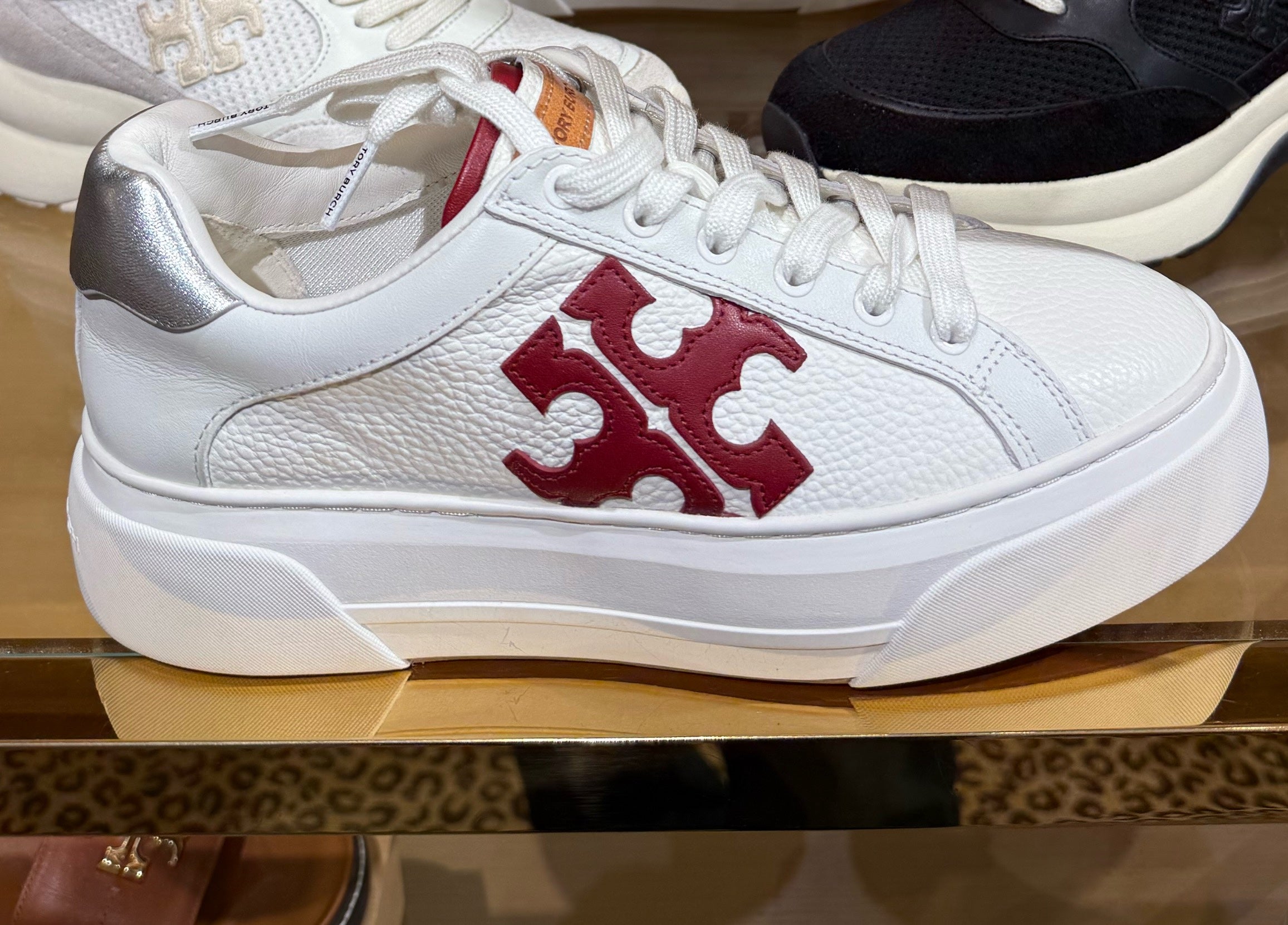 Tory Burch Multi Logo Platform Sneakers – Outlet Americas