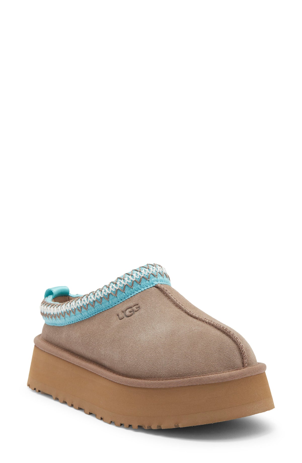 UGG Tazz II Platform Slipper - Caribou/Sapphire Ice