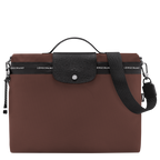 Longchamp Le Pliage Énergie Briefcase - Cocoa