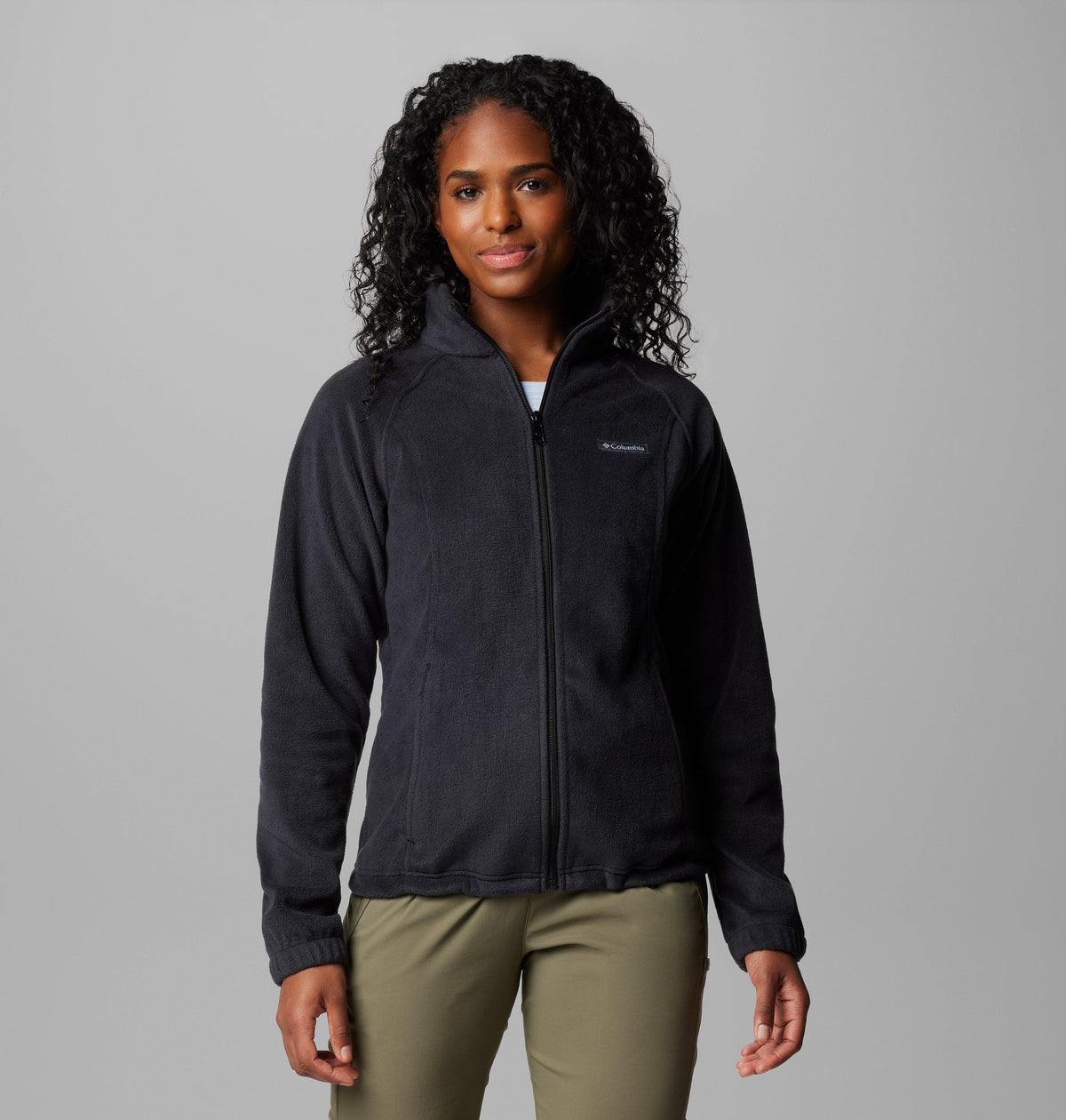 Columbia Women's Benton Springs Full Zip Fleece Jacket - Black