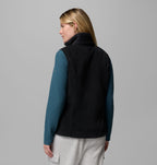 Columbia Women's Benton Springs Fleece Vest Black back