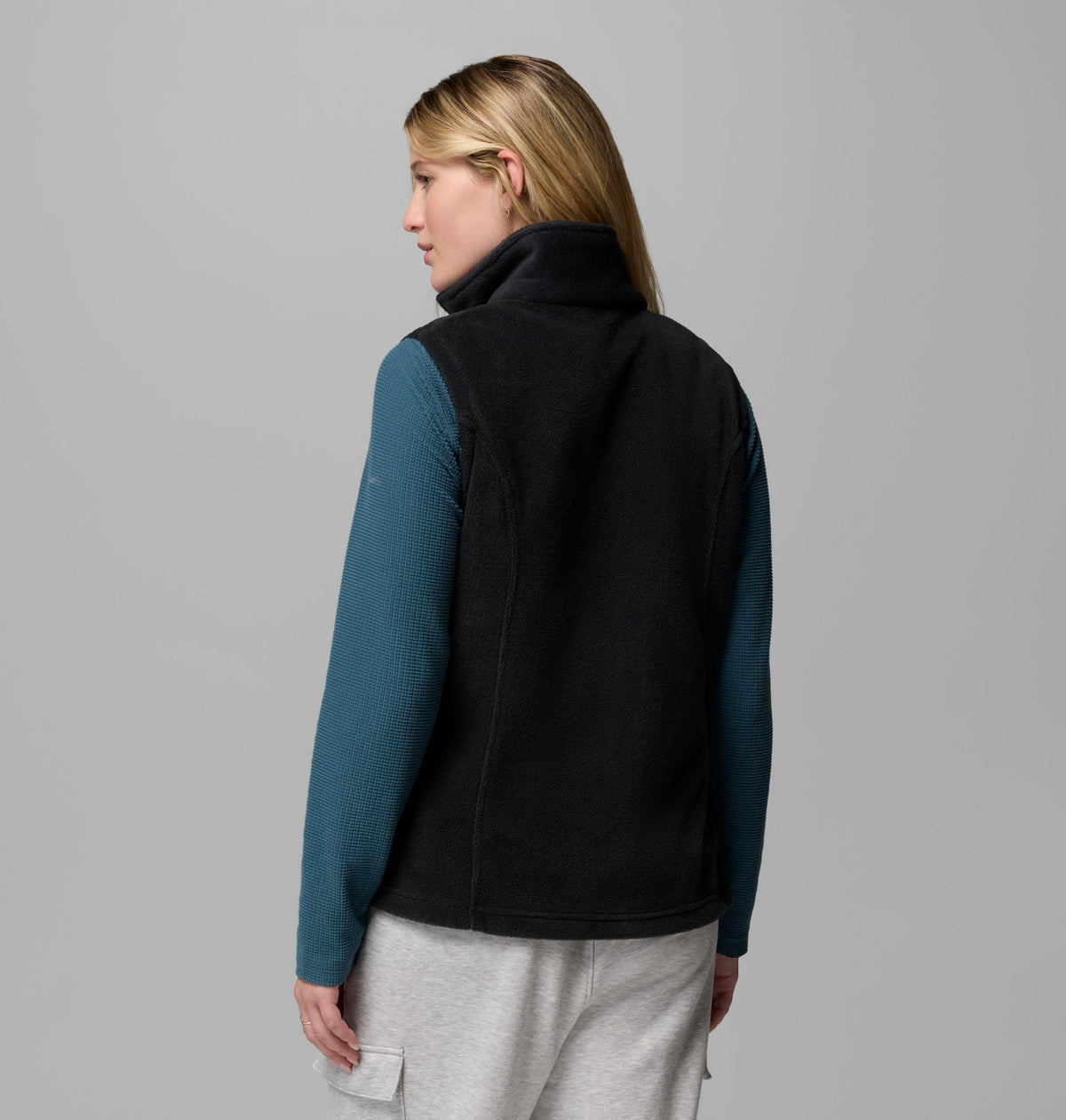 Columbia Women's Benton Springs Fleece Vest Black back