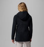 Columbia Women's Benton Springs II Long Fleece Hoodie Black back