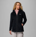 Columbia Women's Benton Springs II Long Fleece Hoodie Black front