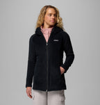 Columbia Women's Benton Springs II Long Fleece Hoodie Black front