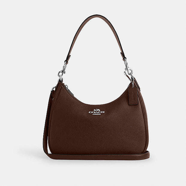 COACH ブラウン ショルダーバッグ Teri Hobo Two-way Coach Teri Hobo Bag – Outlet Americas