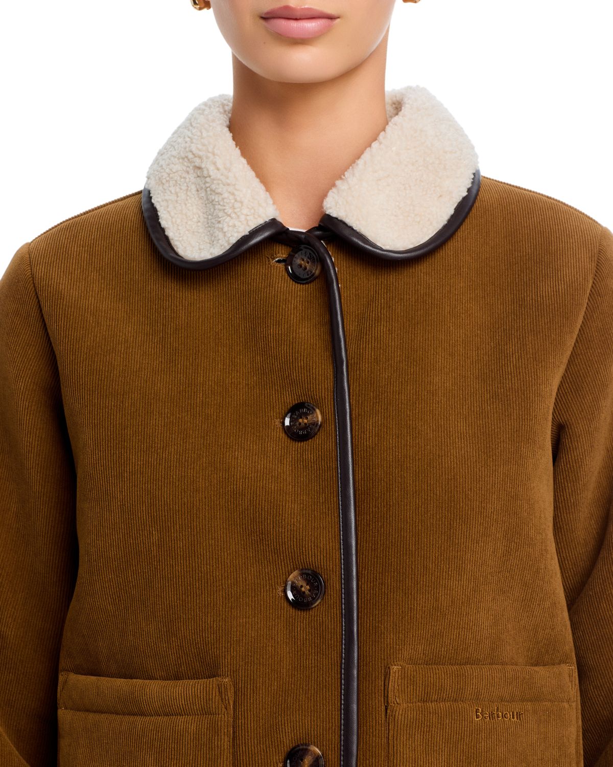 Barbour Women's Penny Fleece Casual Jacket