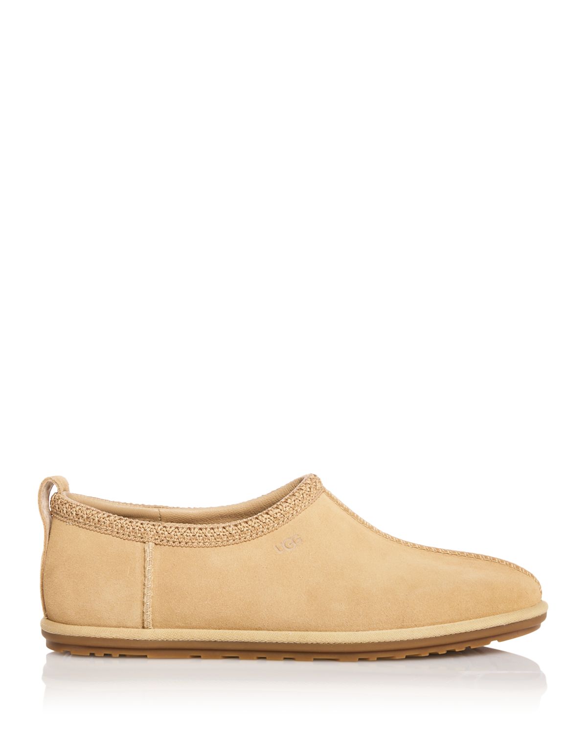 UGG Tasman Leather Deconstructed Clog Sand