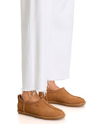 UGG Tasman Leather Deconstructed Clog Chestnut