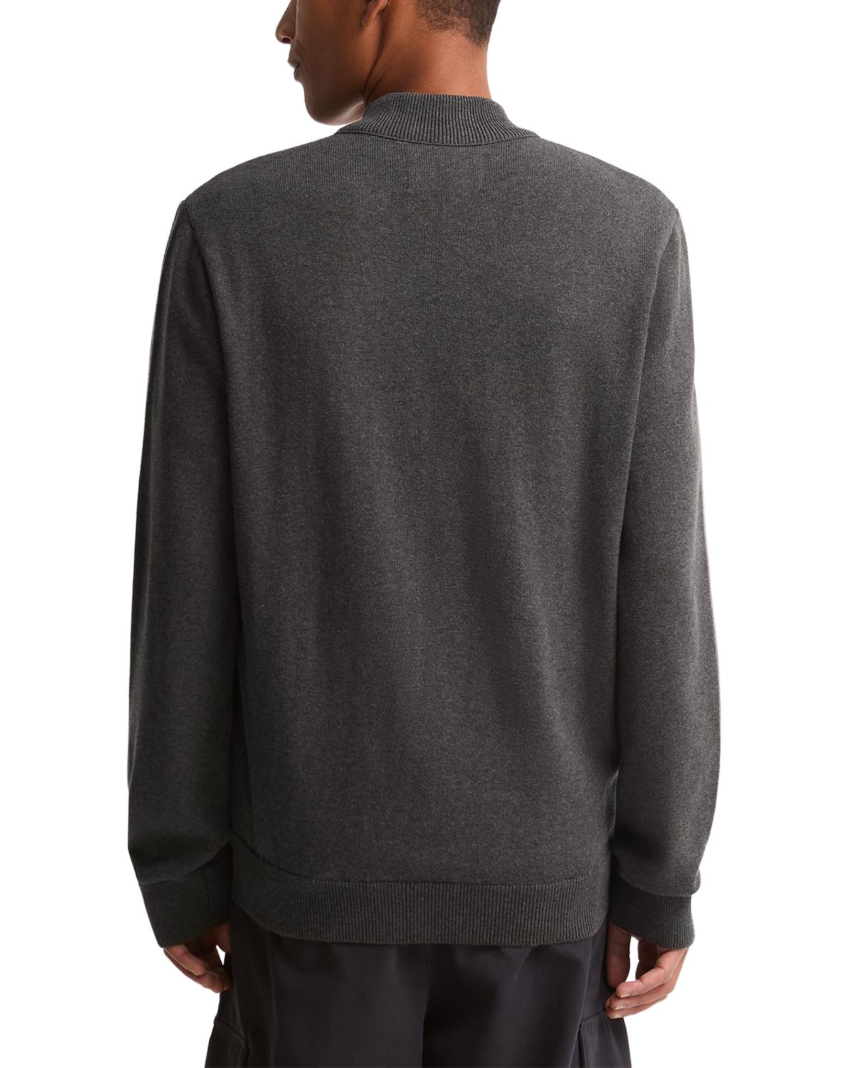Barbour Men's Mixed Media Jacket Charcoal