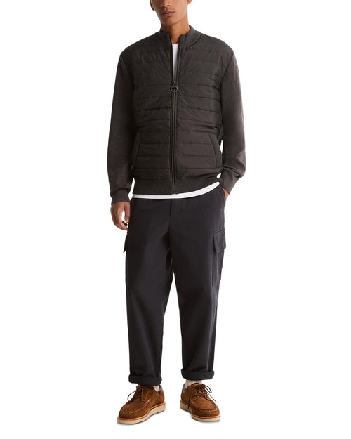 Barbour Men's Mixed Media Jacket Charcoal