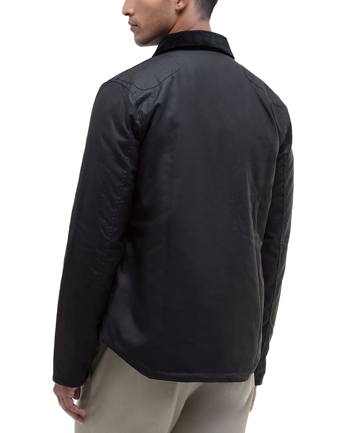 Barbour Men's Reelin Cotton Wax Jacket Navy