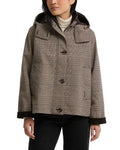 Barbour Connie Showerproof Hooded Jacket Prince of Wales Check