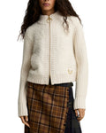 Barbour Hazelwood Knitted Sherpa Fleece Bomber Jacket
