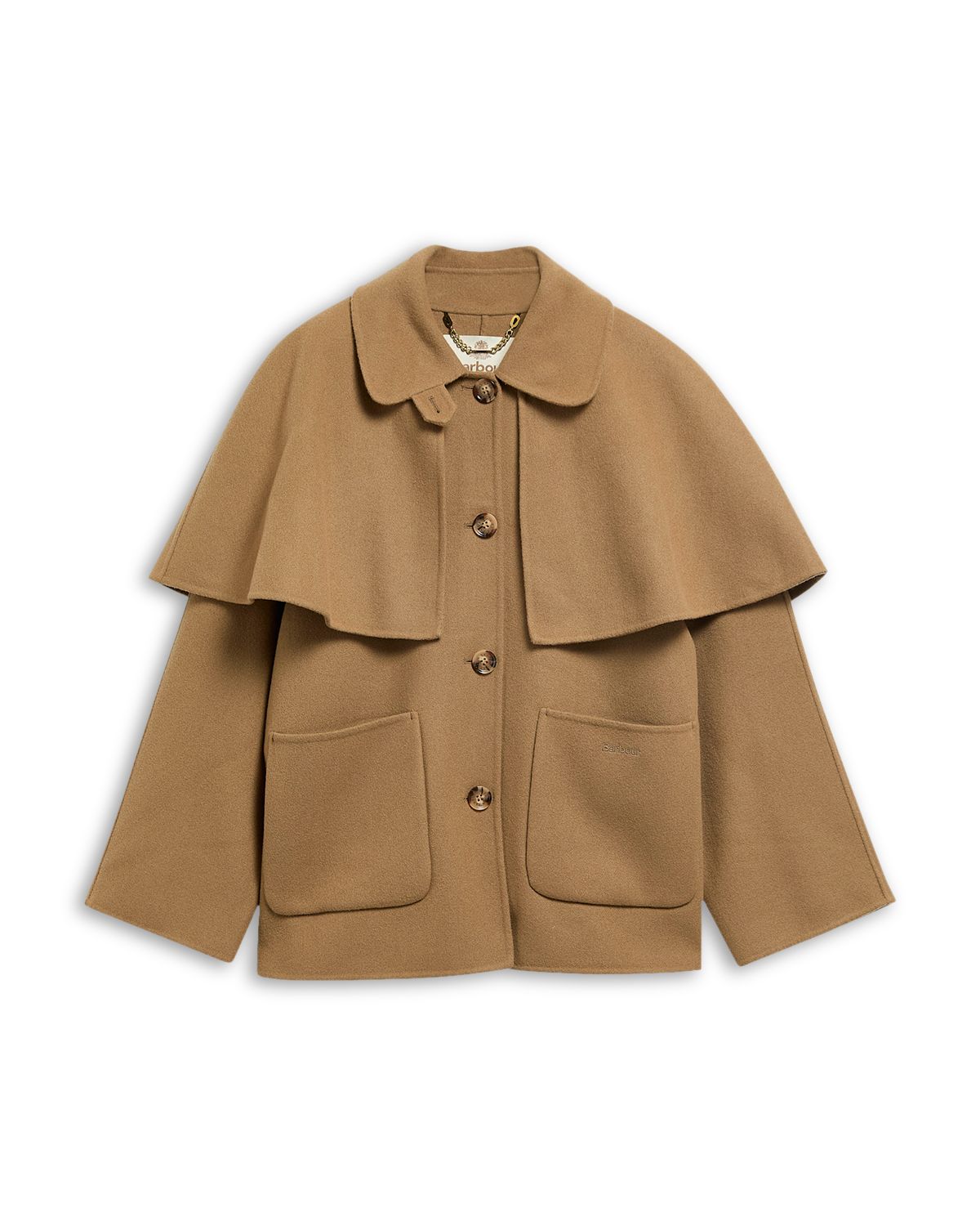 Barbour Women's Aggy Wool Blend Cape Coat