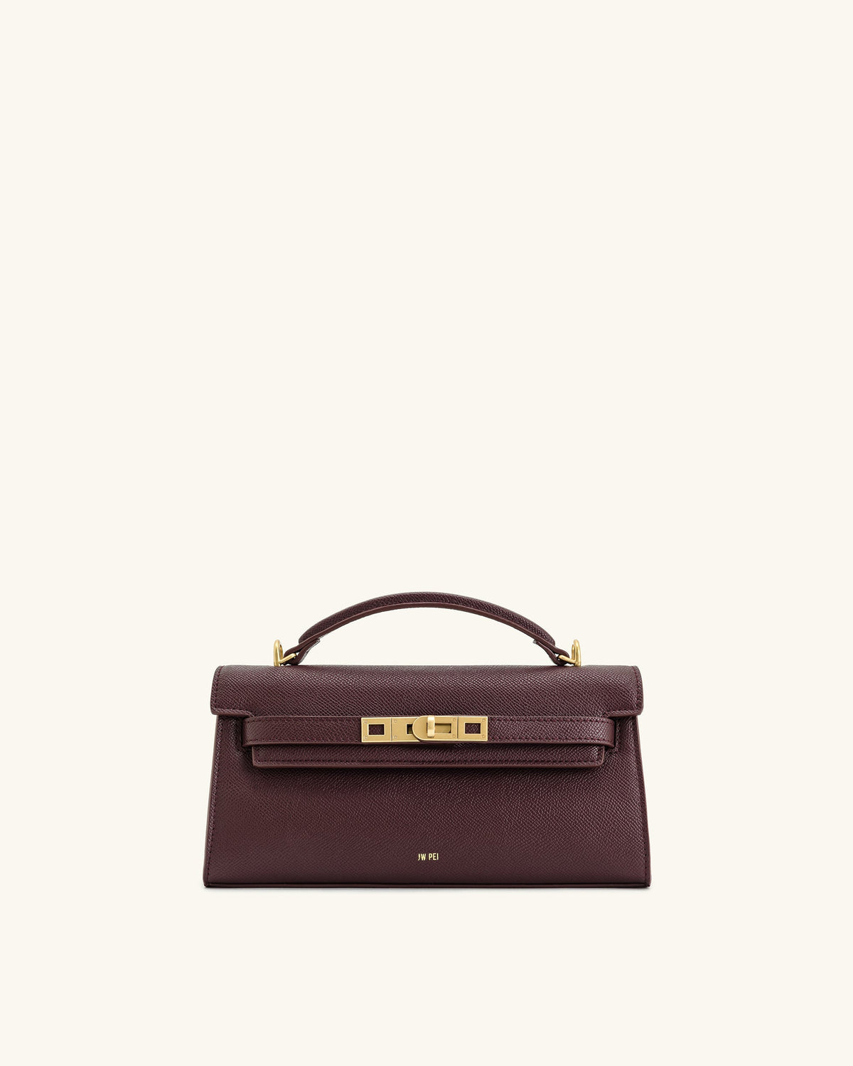 JW PEI Noor Top Handle Bag - Deep Burgundy