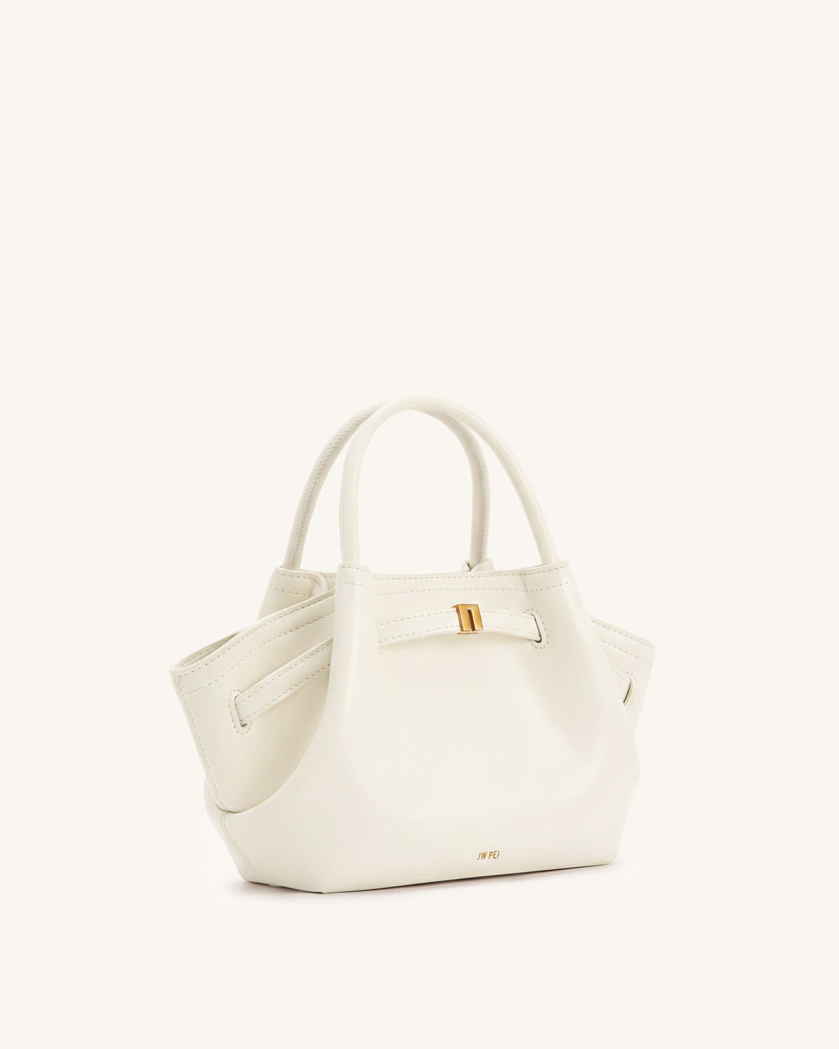 JW PEI Hana Mini Tote Bag - Off White side