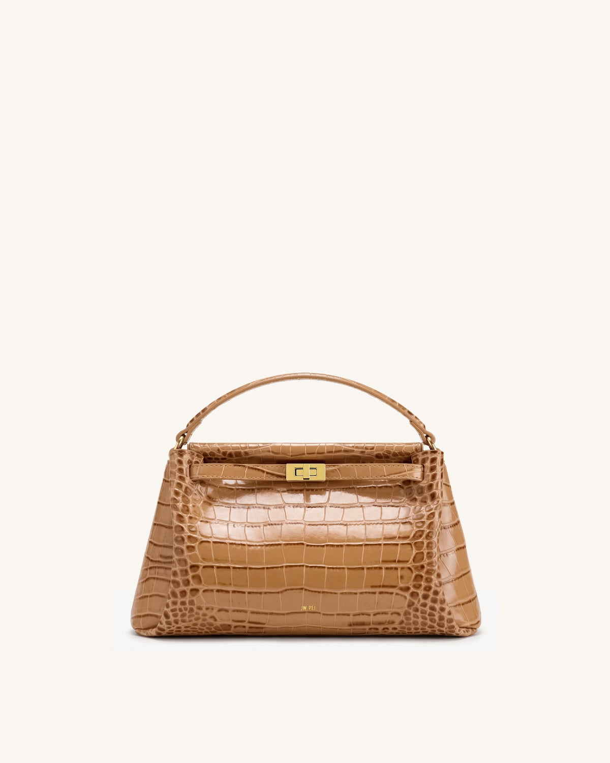 JW PEI Carmen Top Handle Bag - Khaki Croc