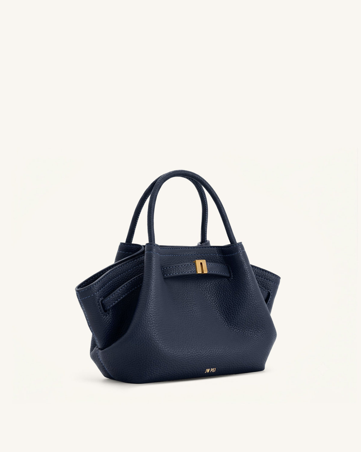 JW PEI Hana Mini Tote Bag - Navy Blue side