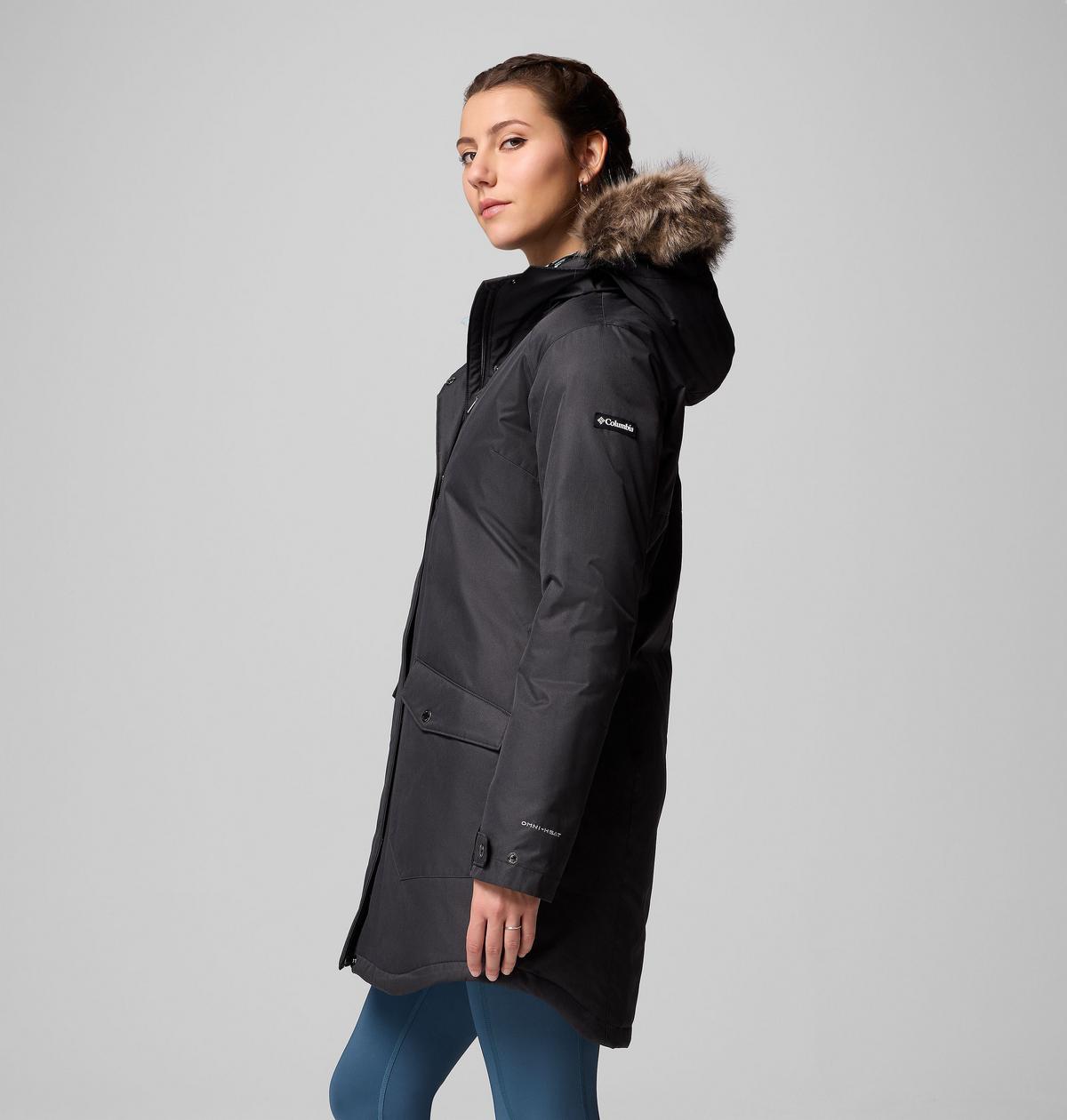 Columbia Women's Suttle Mountain Long Insulated Jacket - Black detail