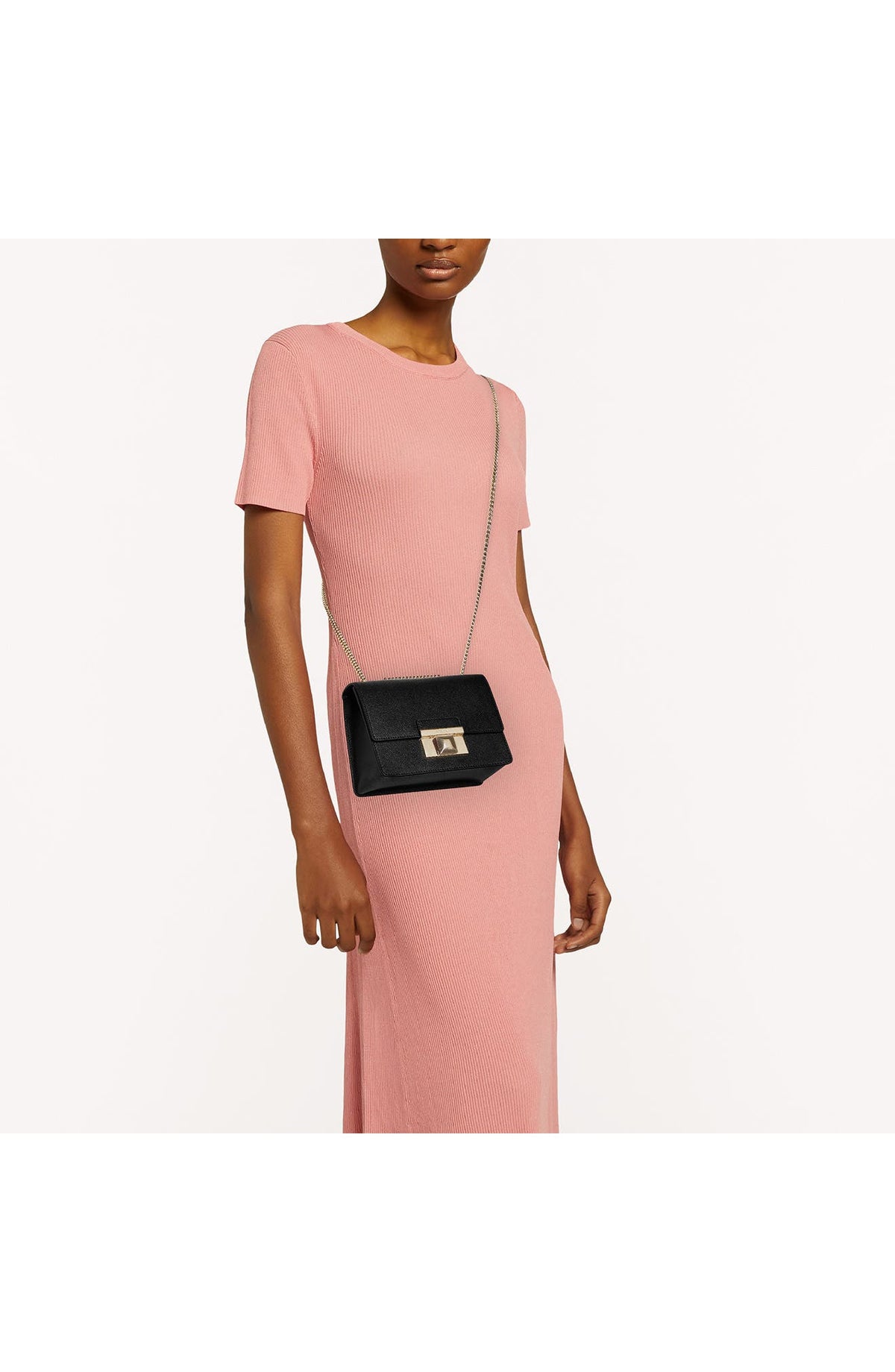 Furla Venere Mini Crossbody Bag - Black