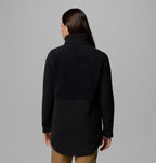 Columbia Women's Columbia Lodge Sherpa Full Zip Fleece Jacket Black back