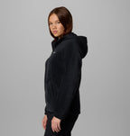 Columbia Women's Benton Springs Full Zip Fleece Hoodie Black detail