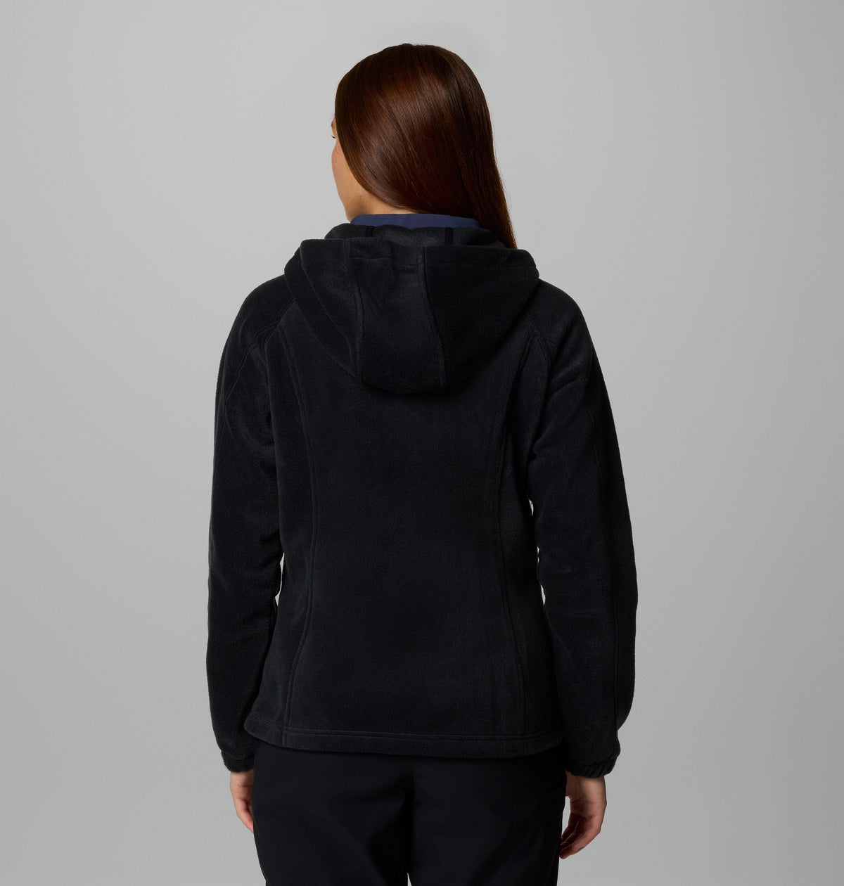 Columbia Women's Benton Springs Full Zip Fleece Hoodie Black back