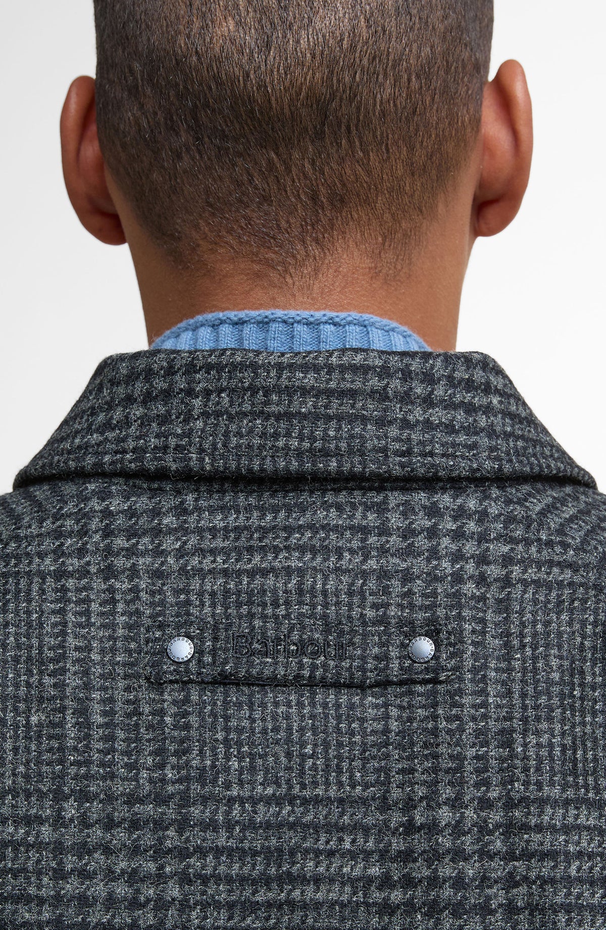 Barbour Lorden Plaid Wool Overcoat