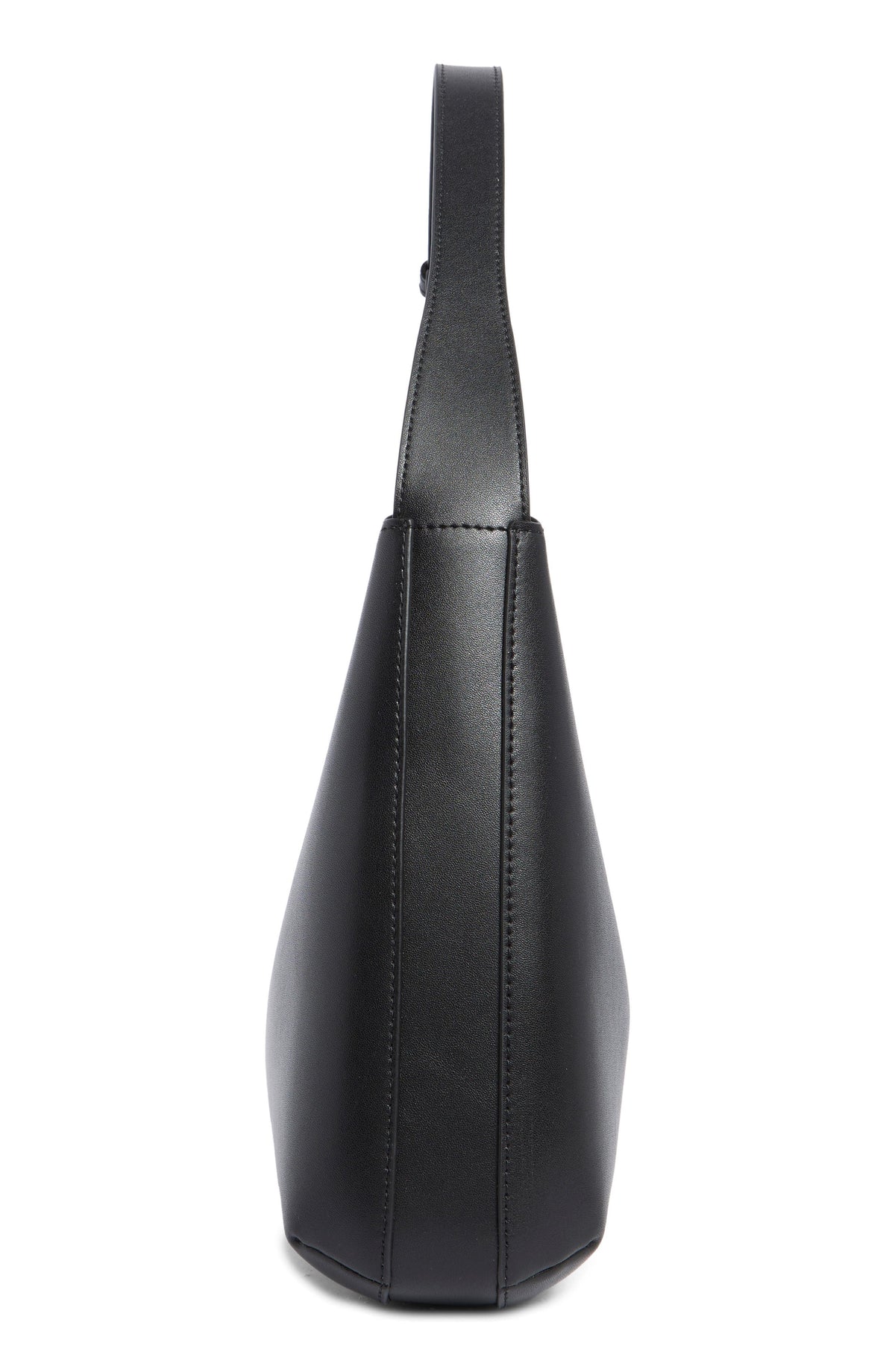 Furla Febe Leather Hobo Bag - Black