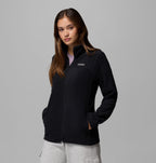 Columbia Women's Castle Dale Full Zip Fleece Jacket Black detail