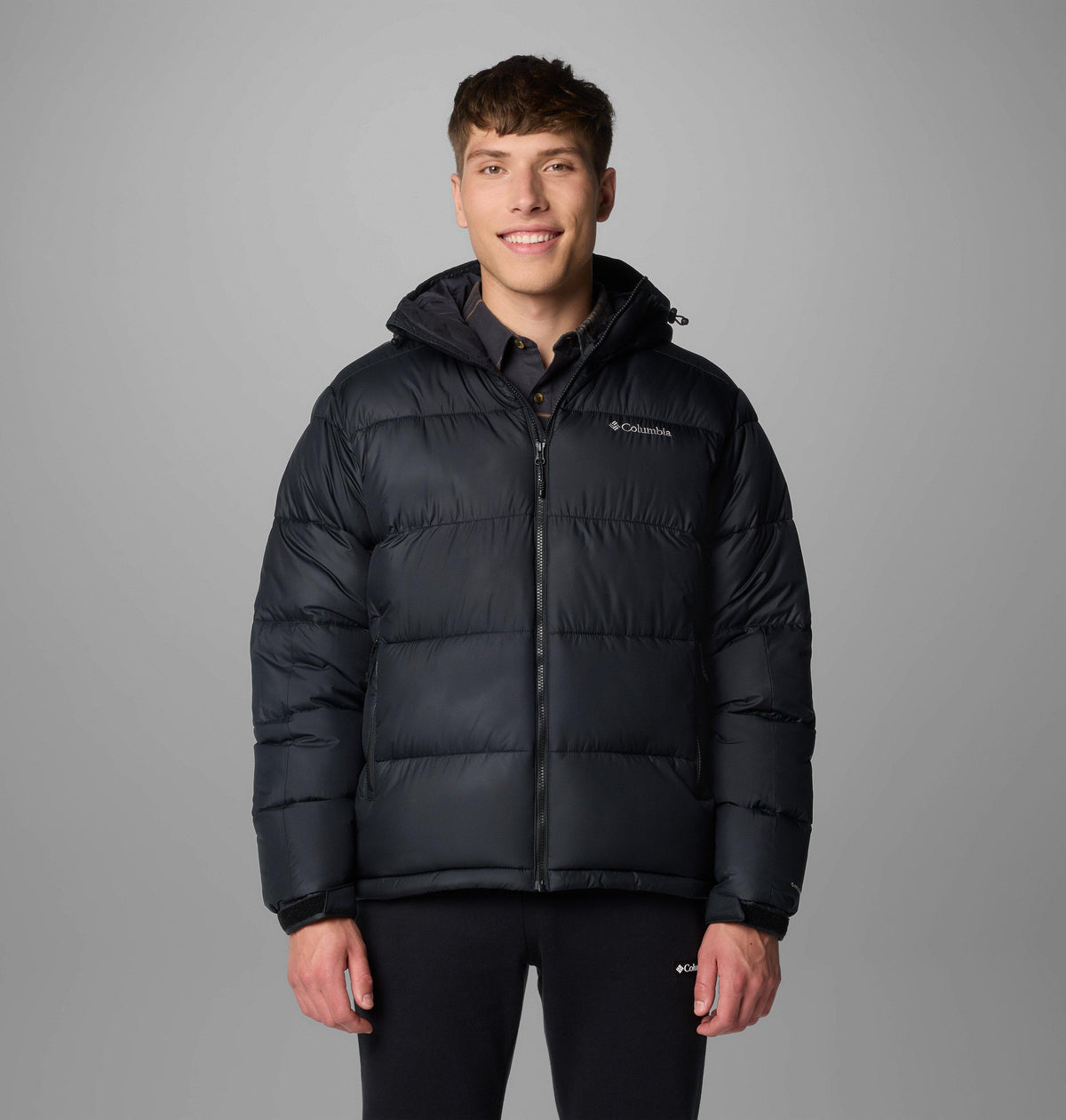 Columbia Men's Pike Lake II Hooded Jacket - Black front