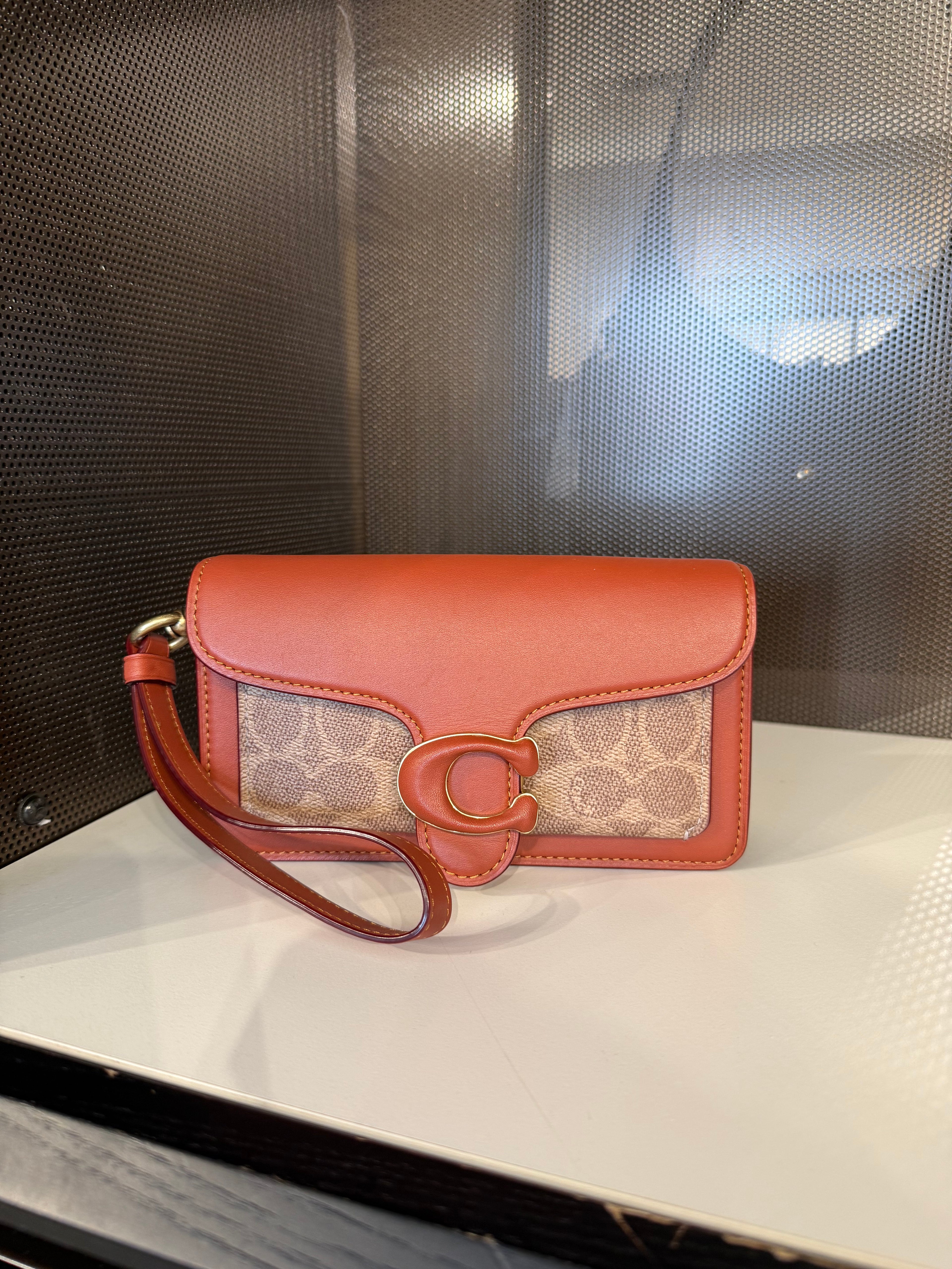 Coach Tabby Chain Clutch