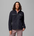 Columbia Women's Juniper Peak Full Zip Fleece Black front