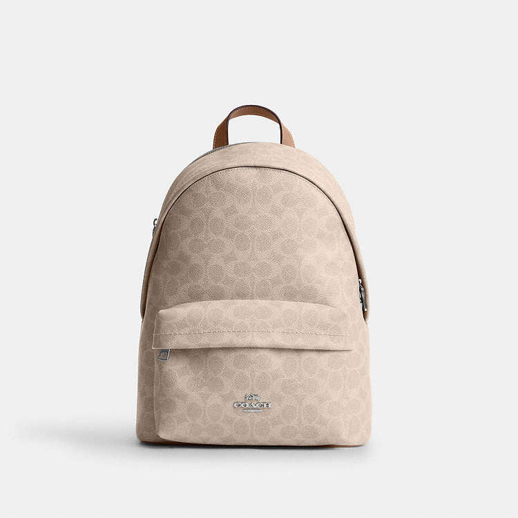 coach getaway backpack Take2 It includes outside snap pockets for easy access to essentials and a thoughtfully designed interior with a zip pocket COACH Jordyn Backpack, Khaki Multi